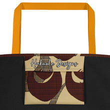 Load image into Gallery viewer, Kino Wahine Māmā Beach Bag by Hakuole Designs