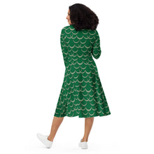 Load image into Gallery viewer, Unahi by Hakuole Designs long sleeve midi dress