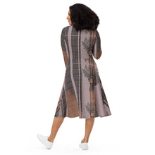 Load image into Gallery viewer, Kino Wahine by Hakuole Designs long sleeve midi dress