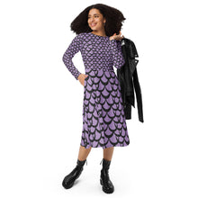 Load image into Gallery viewer, Unahi by Hakuole Designs long sleeve midi dress