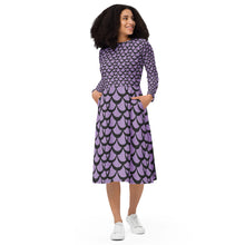 Load image into Gallery viewer, Unahi by Hakuole Designs long sleeve midi dress