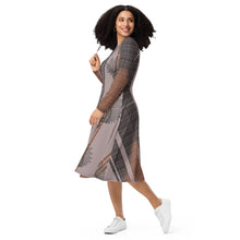 Load image into Gallery viewer, Kino Wahine by Hakuole Designs long sleeve midi dress