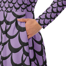 Load image into Gallery viewer, Unahi by Hakuole Designs long sleeve midi dress