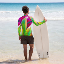Load image into Gallery viewer, Sacred Ti Leaf Men's Rash Guard