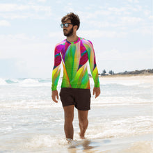 Load image into Gallery viewer, Sacred Ti Leaf Men's Rash Guard