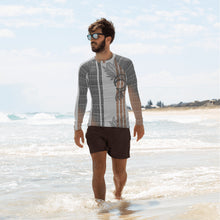 Load image into Gallery viewer, Kino Wahine Ola by Hakuole Designs Kane Rash Guard