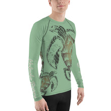 Load image into Gallery viewer, ʻEa (Turtle) by Hakuole Designs Kāne Rash Guard