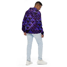 Load image into Gallery viewer, Wiliau Hōkū (Galaxy) by Hakuole Designs Men’s windbreaker