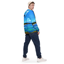 Load image into Gallery viewer, Hoʻokipa Noon Men’s windbreaker by Rachael Ray
