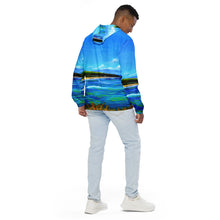 Load image into Gallery viewer, Hoʻokipa Noon Men’s windbreaker by Rachael Ray
