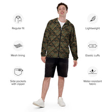 Load image into Gallery viewer, Kanakaflage by Hakuole Designs Men’s windbreaker