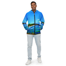 Load image into Gallery viewer, Hoʻokipa Noon Men’s windbreaker by Rachael Ray