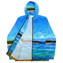 Load image into Gallery viewer, Hoʻokipa Noon Men’s windbreaker by Rachael Ray