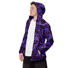 Load image into Gallery viewer, Wiliau Hōkū (Galaxy) by Hakuole Designs Men’s windbreaker