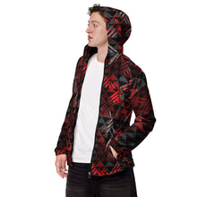 Load image into Gallery viewer, Kanakaflage ʻaʻā by Hakuole Designs Men’s windbreaker