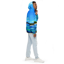 Load image into Gallery viewer, Hoʻokipa Noon Men’s windbreaker by Rachael Ray