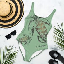 Load image into Gallery viewer, ʻEa (Turtle) by Hakuole Designs One-Piece Lole ʻAu Kai Swimsuit