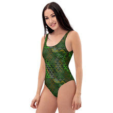 Load image into Gallery viewer, Laka (Forest Goddess) by Hakuole Designs One-Piece Lole ʻAu Kai Swimsuit