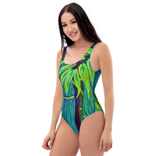 Load image into Gallery viewer, Blue Bamboo - One-Piece Lole ʻAu Kai Swimsuit