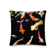 Load image into Gallery viewer, Koi Reflcetions Premium Pillow