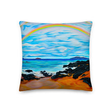 Load image into Gallery viewer, A Happy Place Premium Pillow