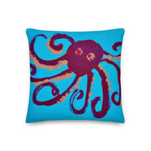 Load image into Gallery viewer, Heʻe by Kahalau Premium Pillow