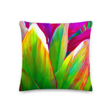 Load image into Gallery viewer, Sacred Ti Leaf Premium Pillow