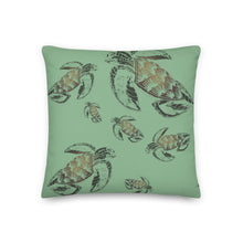 Load image into Gallery viewer, ʻEa (Turtle) by Hakuole Designs Premium Pillow