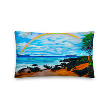 Load image into Gallery viewer, A Happy Place Premium Pillow