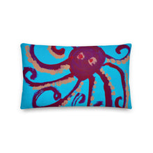 Load image into Gallery viewer, Heʻe by Kahalau Premium Pillow
