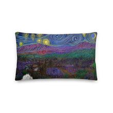Load image into Gallery viewer, Keʻanae Starry Night Premium Pillow