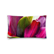 Load image into Gallery viewer, Ti Leaf Bouquet Premium Pillow