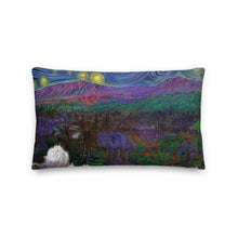 Load image into Gallery viewer, Keʻanae Starry Night Premium Pillow