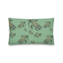 Load image into Gallery viewer, ʻEa (Turtle) by Hakuole Designs Premium Pillow