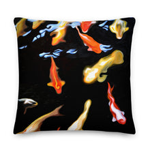 Load image into Gallery viewer, Koi Reflcetions Premium Pillow