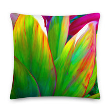 Load image into Gallery viewer, Sacred Ti Leaf Premium Pillow