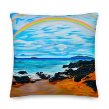 Load image into Gallery viewer, A Happy Place Premium Pillow