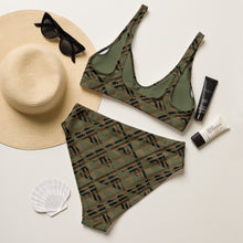 Load image into Gallery viewer, Kanakflage by Hakuole Designs high-waisted lole ʻau kai bikini