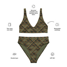 Load image into Gallery viewer, Kanakflage by Hakuole Designs high-waisted lole ʻau kai bikini