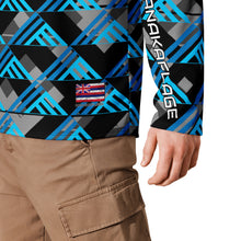 Load image into Gallery viewer, Kanakaflage Blue jersey by Hakuole Designs