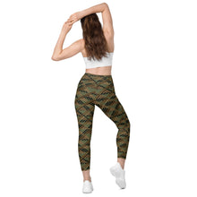 Load image into Gallery viewer, Kanakaflage by Hakuole Designs Leggings with pockets