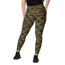 Load image into Gallery viewer, Kanakaflage by Hakuole Designs Leggings with pockets