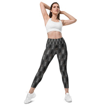 Load image into Gallery viewer, Ihe Grey by Hakuole Designs Leggings with pockets