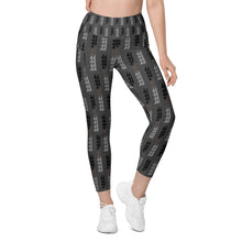 Load image into Gallery viewer, Ihe Grey by Hakuole Designs Leggings with pockets