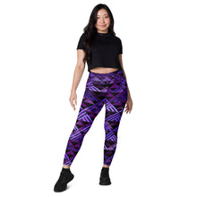 Load image into Gallery viewer, Wiliau hōkū (Galaxy) by Hakuole Designs Leggings with pockets
