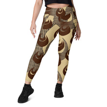 Load image into Gallery viewer, Kino Wahine Māmā Leggings with pockets by Hakuole Designs