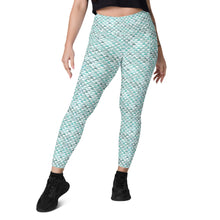 Load image into Gallery viewer, Hauneneʻe (Glacier) by Hakuole Designs Leggings with pockets