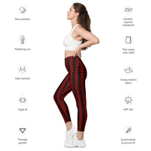 Load image into Gallery viewer, Aloha ʻĀina by Hakuole Designs Leggings with pockets