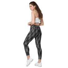 Load image into Gallery viewer, Ihe Grey by Hakuole Designs Leggings with pockets