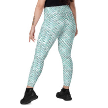 Load image into Gallery viewer, Hauneneʻe (Glacier) by Hakuole Designs Leggings with pockets